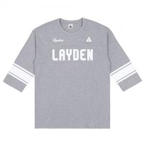 WALKER FOOTBALL 3/4 TEE-GRY